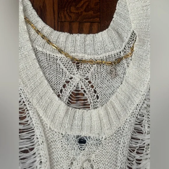 Baby Phat Cream holy sweater  Dress - Picture 5 of 6